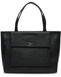 Calvin Klein - Handtasche Ck Medium Shopper_Tex K60K613178 - Lyst