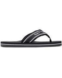 Pepe Jeans - Zehentrenner south beach 2.0 pms70109 black 999 - Lyst
