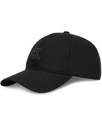 Calvin Klein - Cap Monogram Deboss Canvas Baseball Lv04G5027G - Lyst