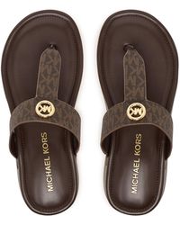 MICHAEL Michael Kors - Zehentrenner Koya Flip Flap 40R6Kofa2B - Lyst