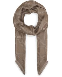 Calvin Klein - Tuch Emblem Aop Contrast Lw Square Sc Lv04F8077G - Lyst