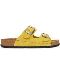 Scholl - Pantoletten Bora 2 Buckles Mf32609 - Lyst