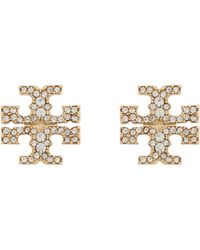 Tory Burch - Ohrringe Kira Pave Stud 158535 - Lyst
