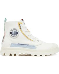 Palladium - Schnürstiefeletten Pampa Underlayer 99183-116-M - Lyst