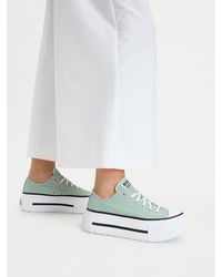 Converse - Sneakers Aus Stoff Ctas Lift Double Stack A18862C - Lyst