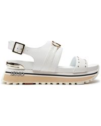 Liu Jo - Sandalen maxi wonder sandal 27 ba4107 p0102 white 01111 - Lyst