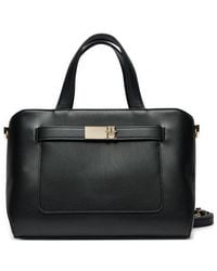Tommy Hilfiger - Handtasche Th Heritage Mini Satchel Aw0Aw17374 - Lyst