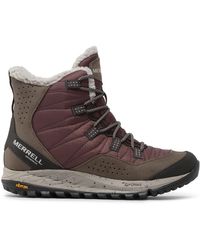 Merrell - Schneeschuhe antora sneaker boot wp j066930 marron - Lyst