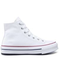 Converse - Sneakers Aus Stoff Chuck Taylor All Star Eva Lift Hi 272856C - Lyst