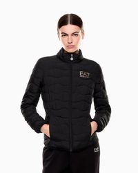 EA7 - Veste Matelassée Pliable Core Lady - Lyst