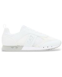 EA7 - Baskets À Lacets Marron - Lyst
