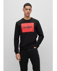 HUGO - Sweat-Shirt Duragol Noir - Lyst