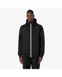 K-Way - Rainer Spacer Jacket Noir - Lyst