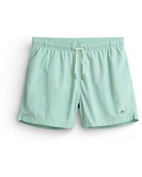 GANT - Short De Bain - Lyst