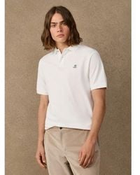 Hackett - Polo Logo Cassé - Lyst