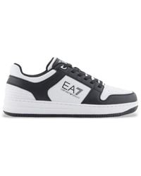 EA7 - Slasher Sneakers Blanc, Noir - Lyst