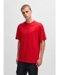HUGO - T-Shirt Dapolino - Lyst