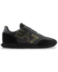 EA7 - Baskets Logo - Lyst