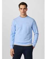 Hackett - Sweat-Shirt Hs Essential Crew Bleu - Lyst