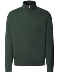Hackett - Pull Essential Zip - Lyst