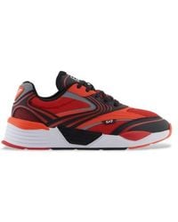 EA7 - Ace Runner Pop Shoes Rouge - Lyst