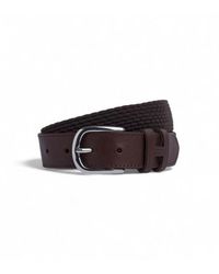 Hackett - Ceinture En Cuir Parachute - Lyst