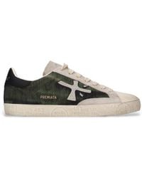 Premiata - Chaussures En Cuir Stevend - Lyst