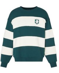 EA7 - Sweat-Shirt Vert Train Club House - Lyst