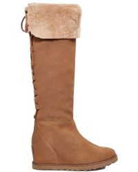Botas de caña alta UGG de mujer: hasta el 30 % de descuento | Lyst