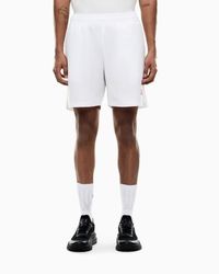 EA7 - Short Tennis Pro Blanc - Lyst