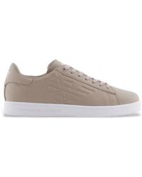 EA7 - Baskets En Cuir - Lyst