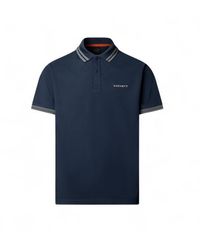 Hackett - Polo Micro Tip Marine - Lyst