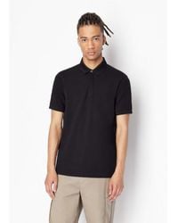 ARMANI EXCHANGE - Polo Classique En Coton - Lyst