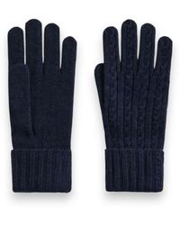 GANT - S En Tricot À Torsades Marine - Lyst