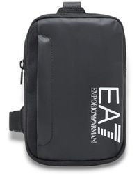EA7 - Sac À Dos Pochette Noire - Lyst