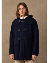 Hackett - Duffle-Coat Marine - Lyst