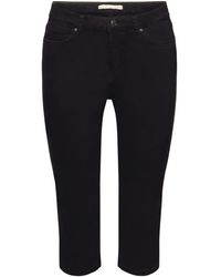 Esprit - Capri-Jeans mit mittelhohem Bund - Lyst