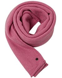 Esprit Schal mit Rollkanten - Pink