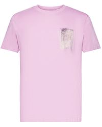 Esprit - T-shirt Met Print Van Duurzaam Katoen - Lyst