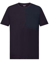 Esprit - T-shirt en jersey doté d'une poche-poitrine - Lyst