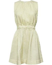 Esprit - Mouwloze Mini-jurk Met Open Rug - Lyst