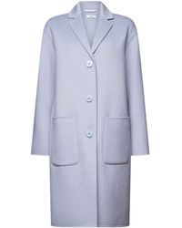 Esprit - Manteau en laine mélangée - Lyst