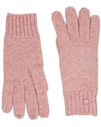 Esprit - Rippstrick-Handschuhe - Lyst