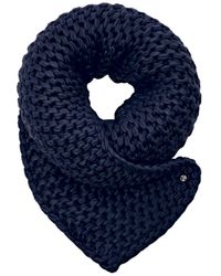 Esprit Sjaal Van Chunky Knit - Blauw