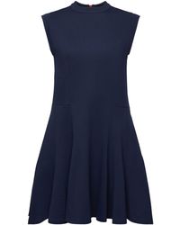 Esprit - Mini-jurk Met A-lijn En Strikje Op De Rug - Lyst