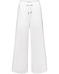 Esprit - Pantalon en coton et lin - Lyst