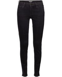 Esprit - Gerecycled: Skinny Jeans Met Middelhoge Taille - Lyst