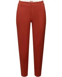Esprit - Pantalon de coupe raccourcie en jersey punto - Lyst