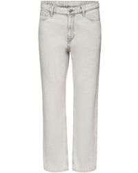 Esprit - Casual Retro Jeans Met Middelhoge Taille - Lyst
