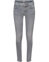Esprit - Skinny Jeans Met Middelhoge Taille - Lyst